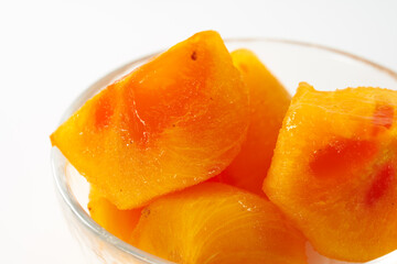 カットフルーツ（柿）のイメージ