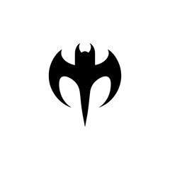 Stylized Bat Silhouette Vector Illustration