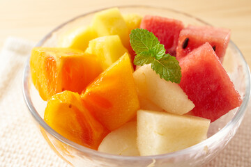 カットフルーツの盛り合わせイメージ