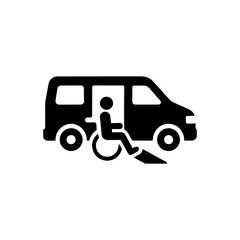 Accessible transport icon