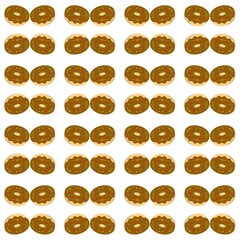 Donut seamless pattern. Chocolate donut background. Chocolate donut with glaze and sprinkle. Seamless Background for Bakery, Cafe, and Dessert Shop Designs