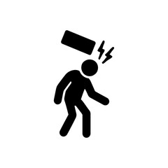 Electrocution Hazard Head Icon