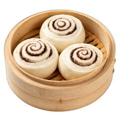 Bamboo Bakery: Captivating Assortment of Swirled Buns