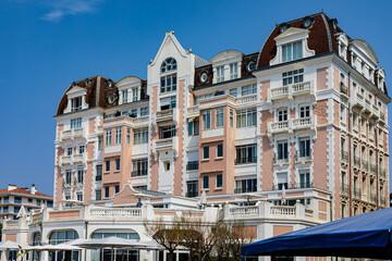 vieux palace &agrave; Saint-Jean-de-Luz, Pays Basque, Pyr&eacute;n&eacute;s Atlantique, France