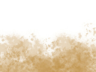 Abstract gold watercolor background paint texture splatters design Isolat