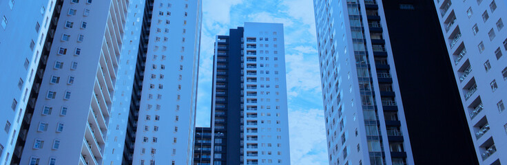 高層ビル　バナー画像