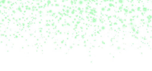 Green sparkling overlay with soft glowing elements creates a whimsical atmosphere, perfect for enhancing designs, invitations, or festive backgrounds, adding a touch of magic and charm