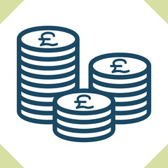 Currency - Pound Icon