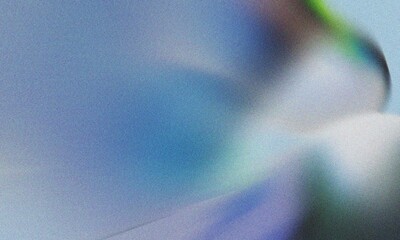 Blue Green Abstract Background with Smooth Gradient Blur and Futuristic Fluid Texture