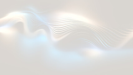 Soft Flowing Abstract Background With Subtle Light Effects