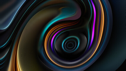 Swirling Colors Create a Mesmerizing Abstract Background