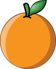 Orange vector art, 3d orange design, orange