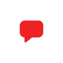 bubble chat text icon logo vector