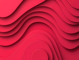 Abstract Red Wave Pattern Background Design Modern Style
