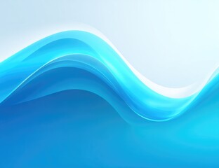 Light blue wavy lines on a light background