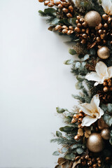 heartfelt christmas letter beautifully designed against clean white background featuring cross