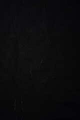 Black Canvas. Textured Textile Backdrop.