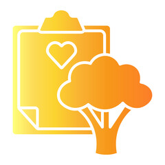 vegetarian Gradient icon