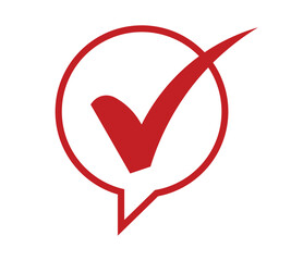 Hand drawn tick marks set doodle checklist concept red green yellow blue