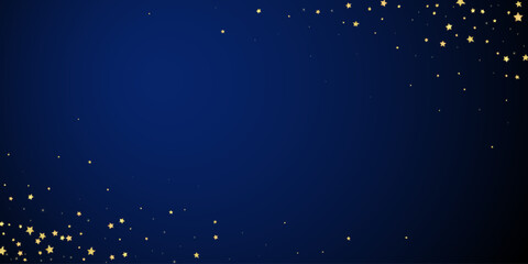 Magic stars vector overlay.  Gold stars scattered