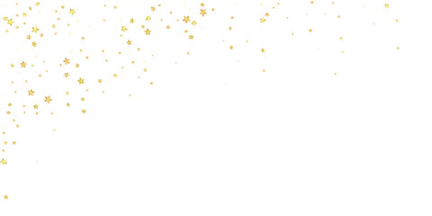 Magic stars vector overlay.  Gold stars scattered