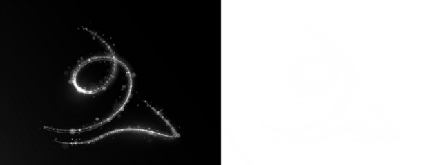 Unique swirl design PNG with transparent background. Perfect for overlay in your creative photo projects.