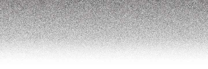 Stippling gradient, noise gradient background, stipple effect made by dots. Noise texture background.