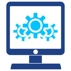 Computer Simple Vector Icon Collection