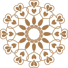 Traditional and Modern Mandala Design