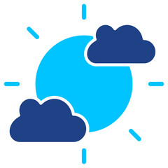 Clear Sky Simple Vector Icon Collection