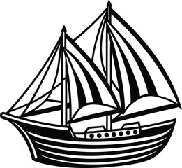 Vector illustration of a Greek column, a symbol of classical architecture and home design