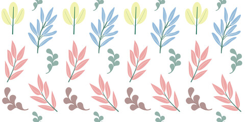 Seamless floral flower pattern design Seamless floral pattern suitable for fabric, paper, decorative background.