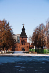 Kremlin in the center of Tula