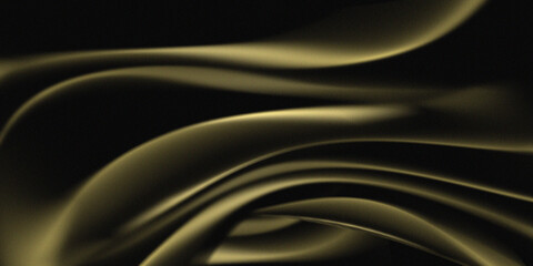 black elegant background with wave gold line modern luxury.