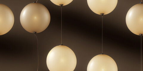 Cream beige brown ivory taupe glossy 3D abstract waves. Twisted cylinder shapes. Soft glow highlights. Elegant minimal sculpture texture. Modern architectural backdrop.