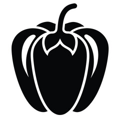 Solid black pepper stands alone displaying its symmetric and clean design against the blank setting