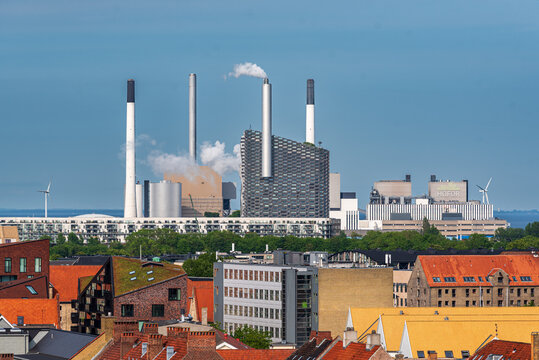 Die M&uuml;llverbrennungsanlage von Kopenhagen