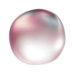 abstract organic shape pearl iridescent color high quality closed up