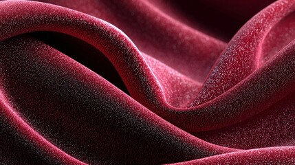 Deep crimson red background with soft shadows, delicate textures, and a glossy finish, ideal for luxury product photography, modern design aesthetics, or impactful marketing visuals.