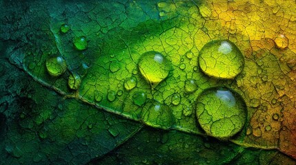 green leaf texture