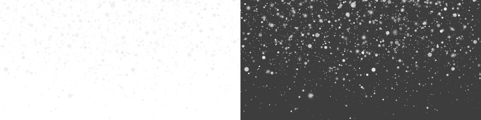 Snow snowfall falling snowflakes transparent overlay winter PNG background