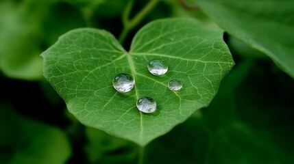 dew on leaf