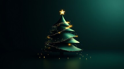 Elegant Minimalist Christmas Tree