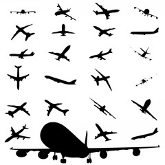 Airplane Silhouette - Flight ...
