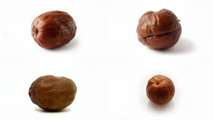 A group of background nuts elements style creative figure frame expression composition depth movement design emotion layers gesture backgrounds illustration scene cartoonish motion