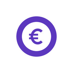 Euro Symbol A Simple, Modern Icon for European Currency and Financial Transactions