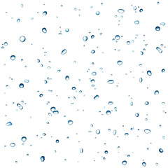 Carbonated water with 3d gas balls texture.