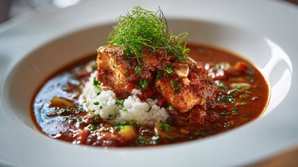 beef stew with rice