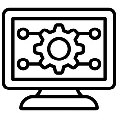Digital Engineering Icon