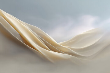 soft neutral textures in graybeige palette create ethereal atmosphere